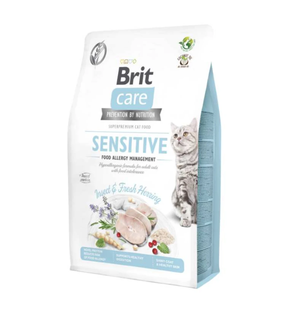 Brit Care Sensitive Food Allergy Management Insect & Herring 1 Brit Care Sensitive Food Allergy Management Insect & Herring