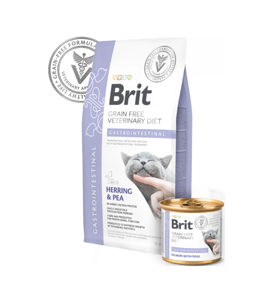 Brit Grain Free Veterinary Diet Gastrointestinal 2 Brit Grain Free Veterinary Diet Gastrointestinal - Afbeelding 2
