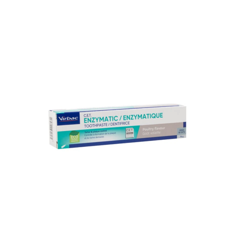 Virbac C.E.T. Tandpasta Met Gevogeltesmaak - 70 Gram 2 Virbac C.E.T. Tandpasta Met Gevogeltesmaak - 70 Gram - Afbeelding 2