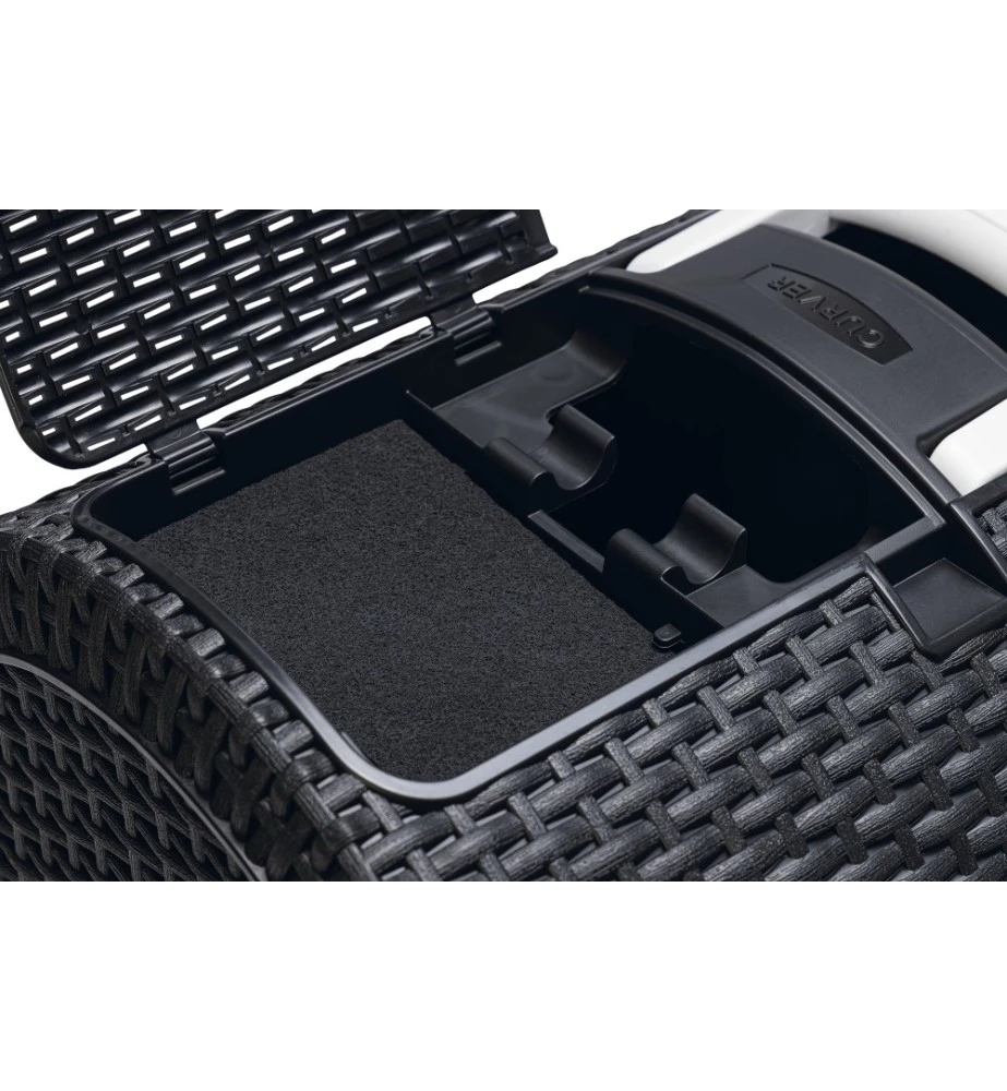 Beeztees Curver Kattenbak Antraciet 4 Beeztees Curver Kattenbak Antraciet - Afbeelding 4