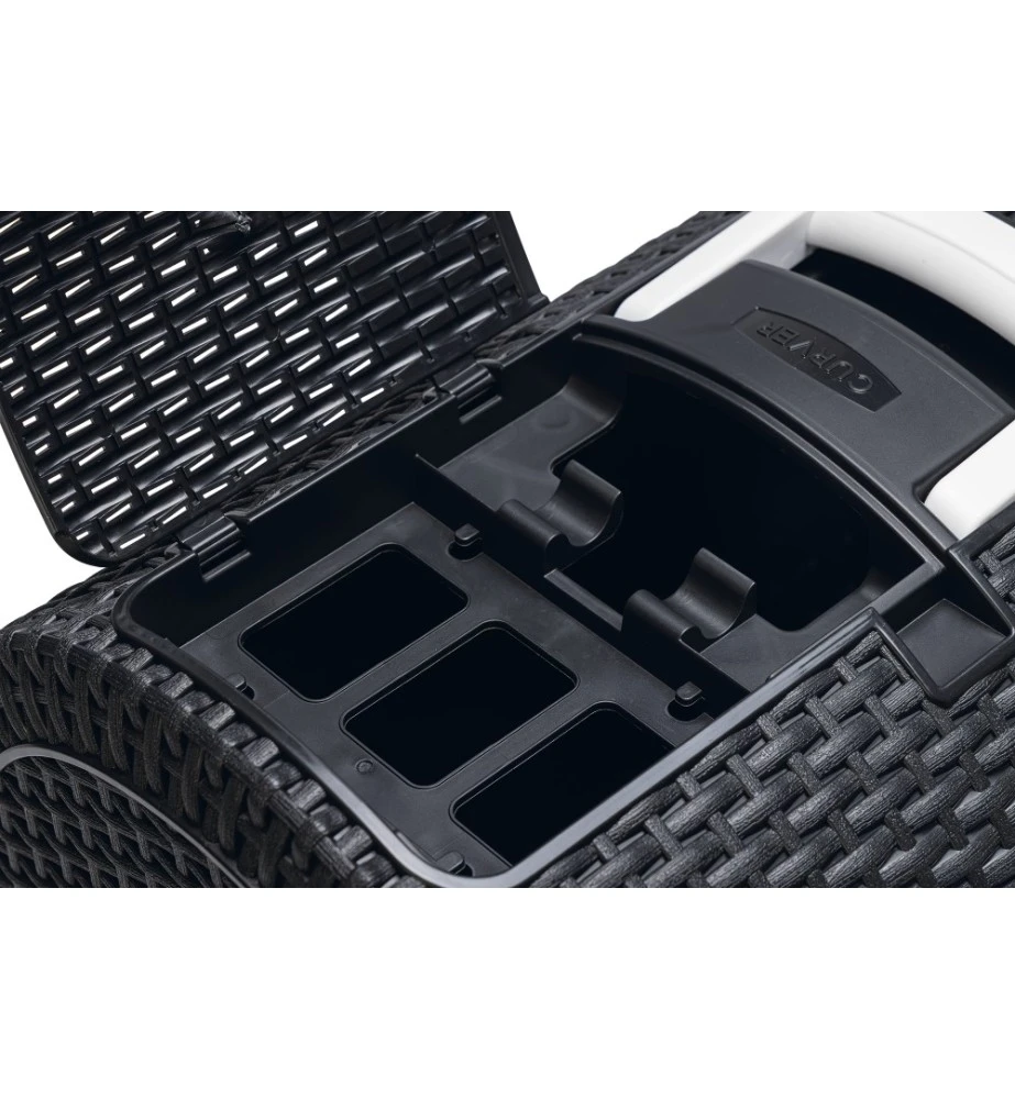 Beeztees Curver Kattenbak Antraciet 5 Beeztees Curver Kattenbak Antraciet - Afbeelding 5