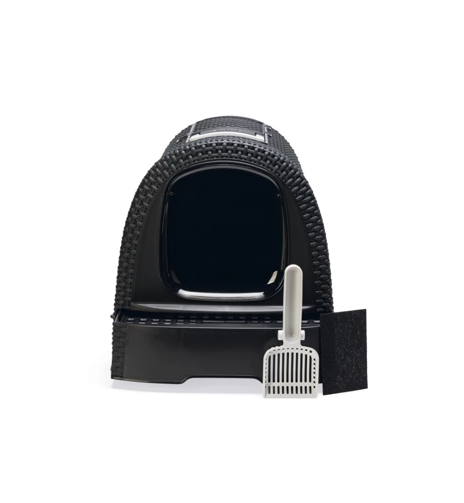 Beeztees Curver Kattenbak Antraciet 6 Beeztees Curver Kattenbak Antraciet - Afbeelding 6