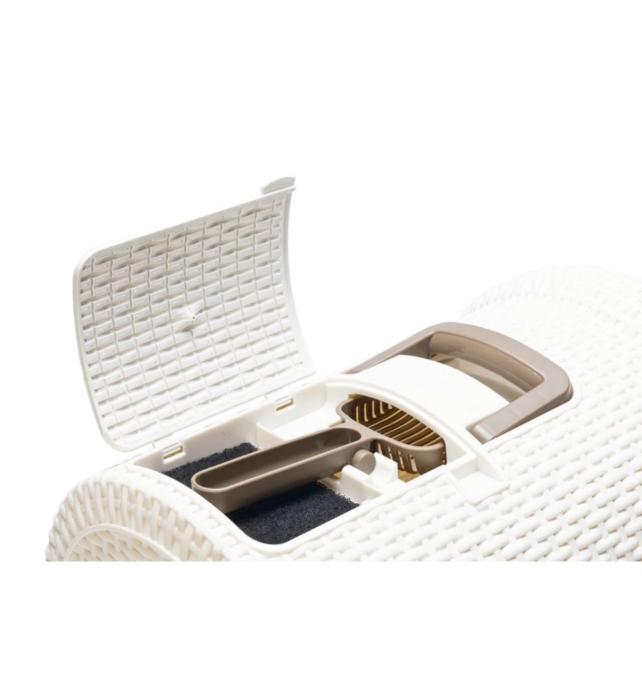 Beeztees Curver Kattenbak Wit 3 Beeztees Curver Kattenbak Wit - Afbeelding 3