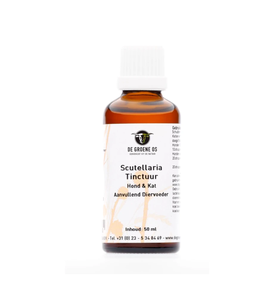 De Groene Os Scutellaria Tinctuur - 50 Ml 1 De Groene Os Scutellaria Tinctuur - 50 Ml