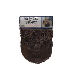 Beeztees Dirty Dog Handdoek Shammy Bruin -Virba Huisdier Winkel dirty dog handdoek shammy bruin 2