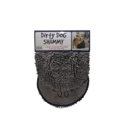 Beeztees Dirty Dog Handdoek Shammy Grijs 5 Beeztees Dirty Dog Handdoek Shammy Grijs -Virba Huisdier Winkel dirty dog handdoek shammy grijs 2
