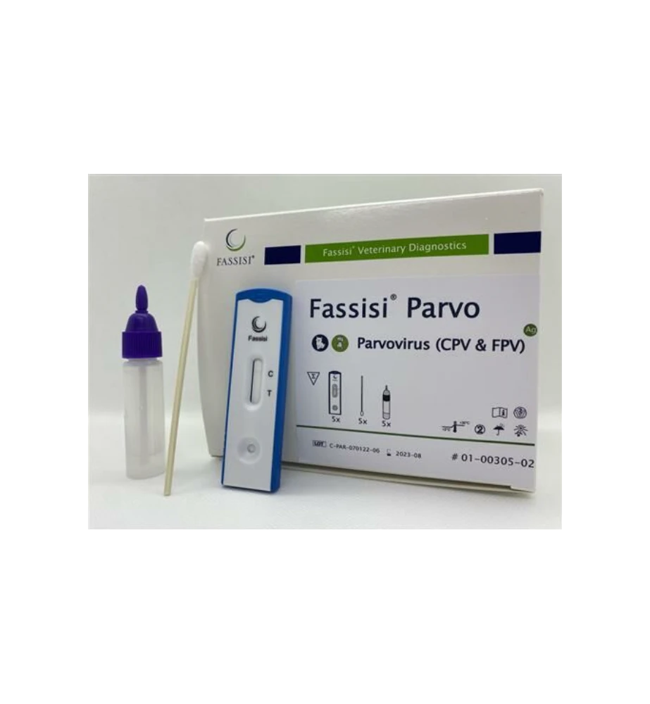 Fassisi ParVo Zelftest Hond & Kat (Ontlasting) 1 Fassisi ParVo Zelftest Hond & Kat (Ontlasting)