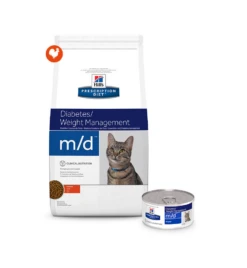 Hill's Prescription Diet M/D Diabetes & Weight Management -Virba Huisdier Winkel hill s prescription diet md diabetes weight management 2