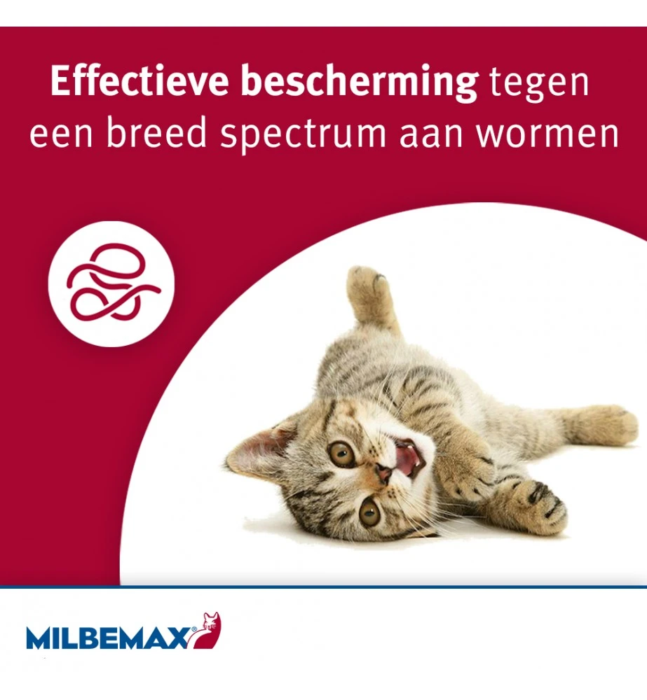 Milbemax Kleine Kat / Kitten 3 Milbemax Kleine Kat / Kitten - Afbeelding 3