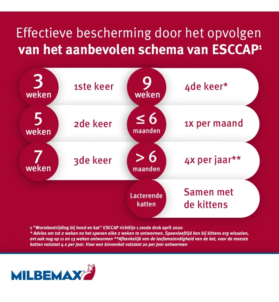 Milbemax Kleine Kat / Kitten 4 Milbemax Kleine Kat / Kitten - Afbeelding 4