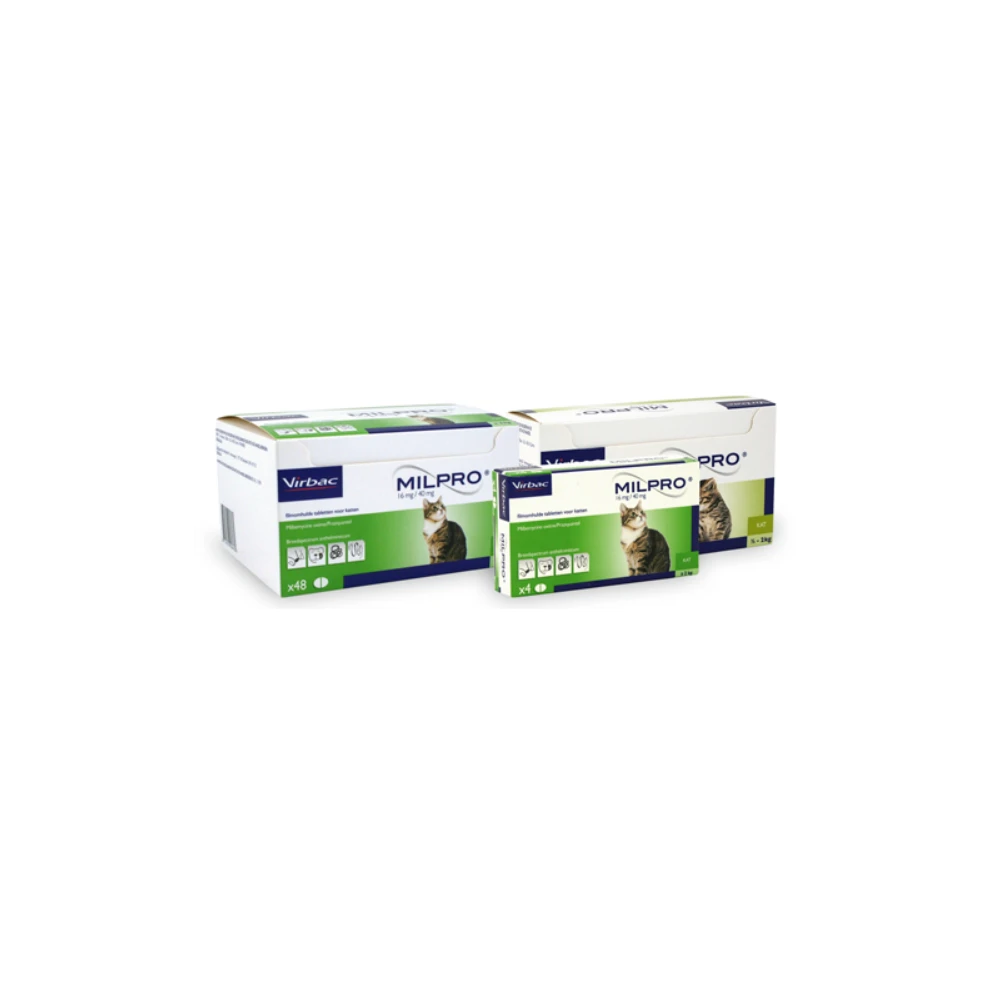 Milpro Kitten / Kleine Kat - 24 Tabletten 3 Milpro Kitten / Kleine Kat - 24 Tabletten - Afbeelding 3