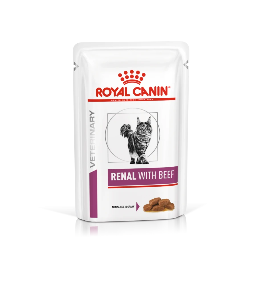Royal Canin Renal Rund Portie - 12 X 85 Gram 1 Royal Canin Renal Rund Portie - 12 X 85 Gram
