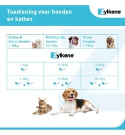 Vetoquinol Zylkène 75 Mg Capsules (- 10 Kg) -Virba Huisdier Winkel zylkene 75 mg capsules 6